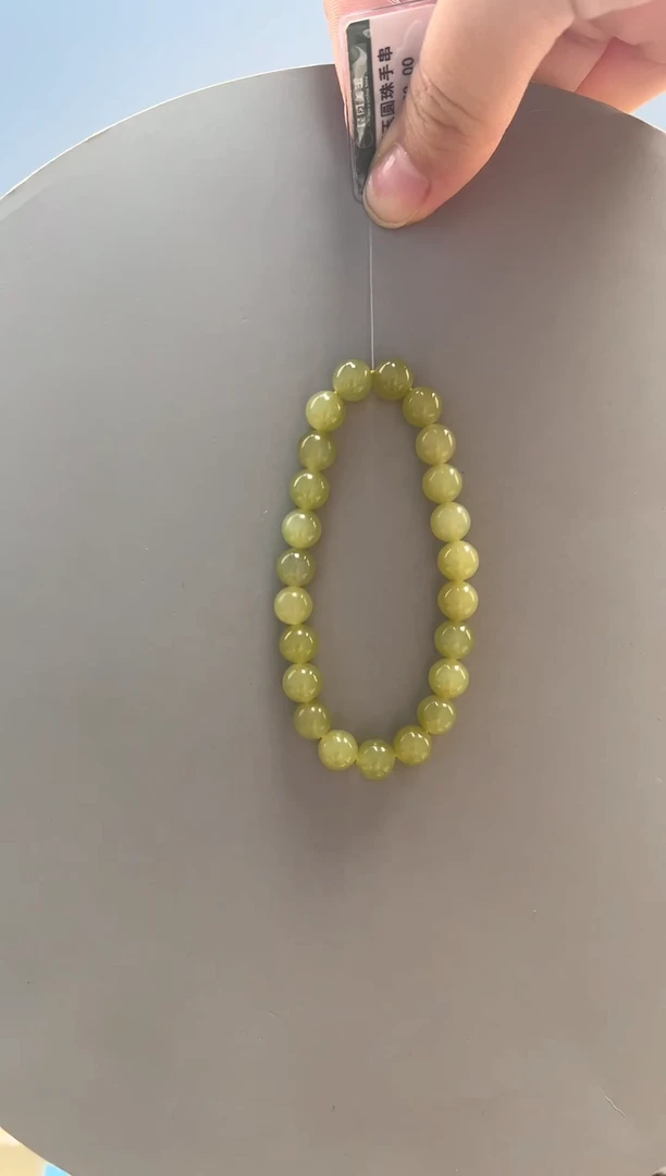 手串未镶嵌和田玉和田玉圆珠手串