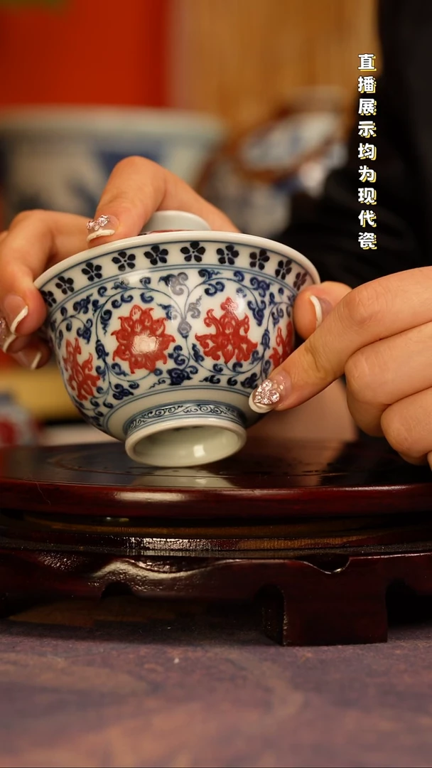 景德镇手工手绘陶瓷杯