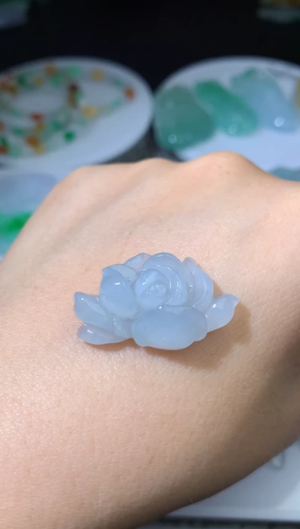 未镶嵌定制翡翠毛货