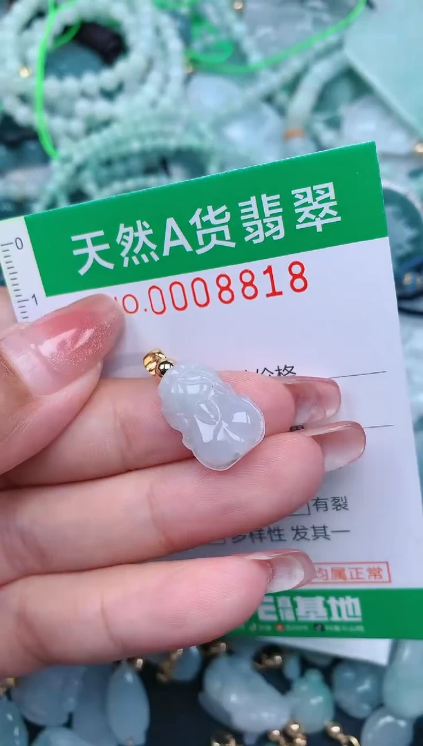 【闪购商品】翡翠颈饰未镶嵌.0008818