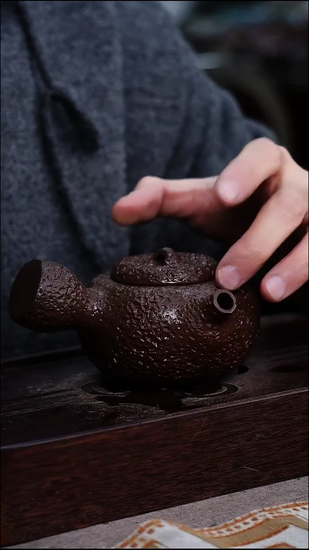 茶壶紫砂宜兴柴烧紫砂壶