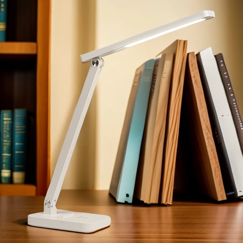 台灯学习防近视护眼作业书桌学习儿童阅读长条学生宿舍床头灯台灯