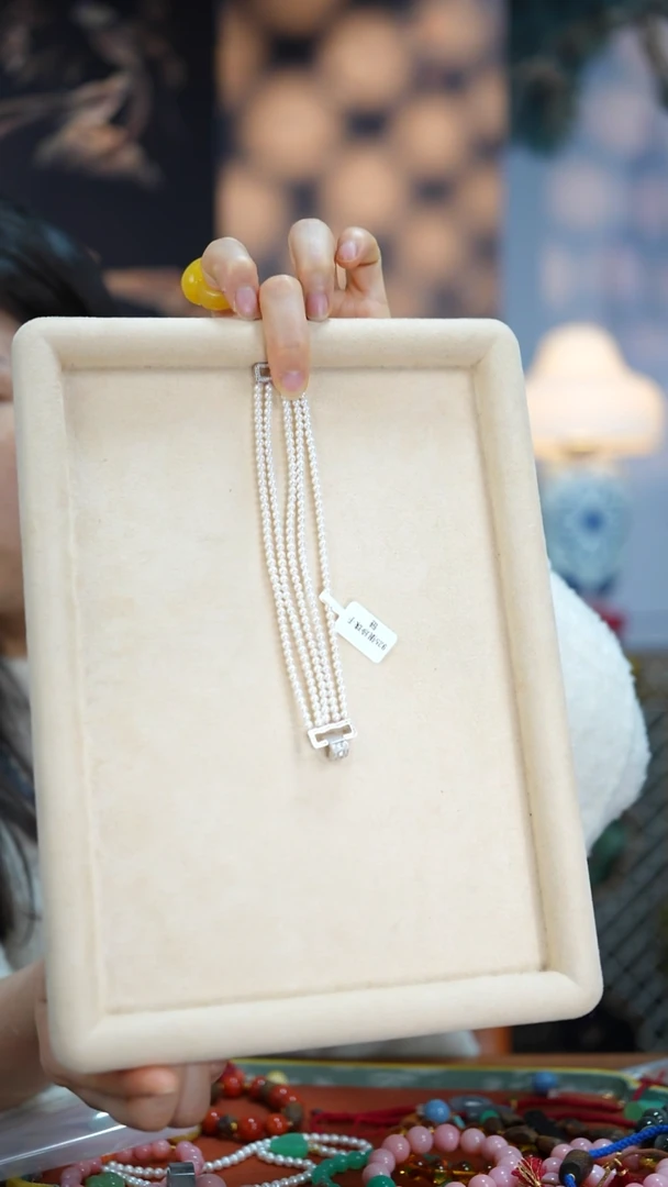 未镶嵌手链淡水珍珠天然淡水珍珠手链