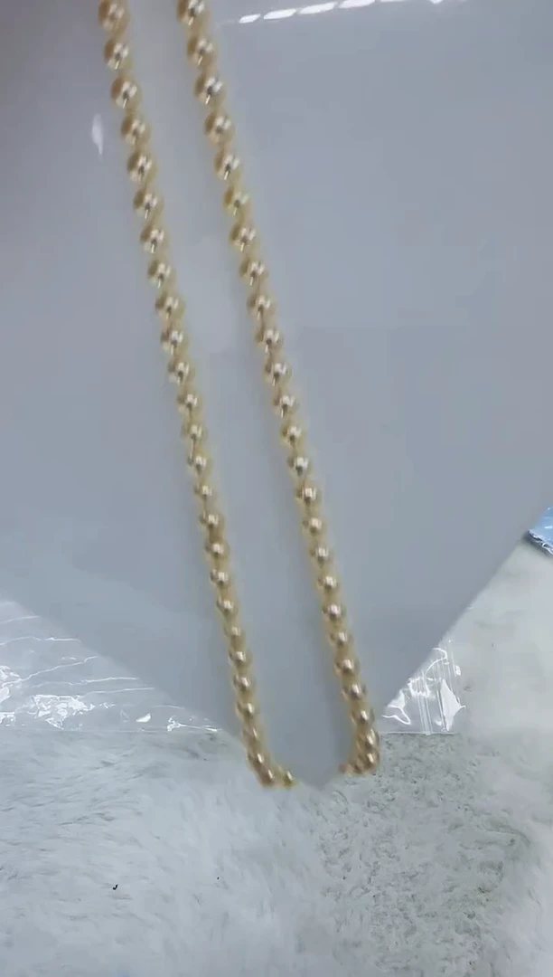 未镶嵌海水珍珠DA海水羽皇金串链6-7  a897
