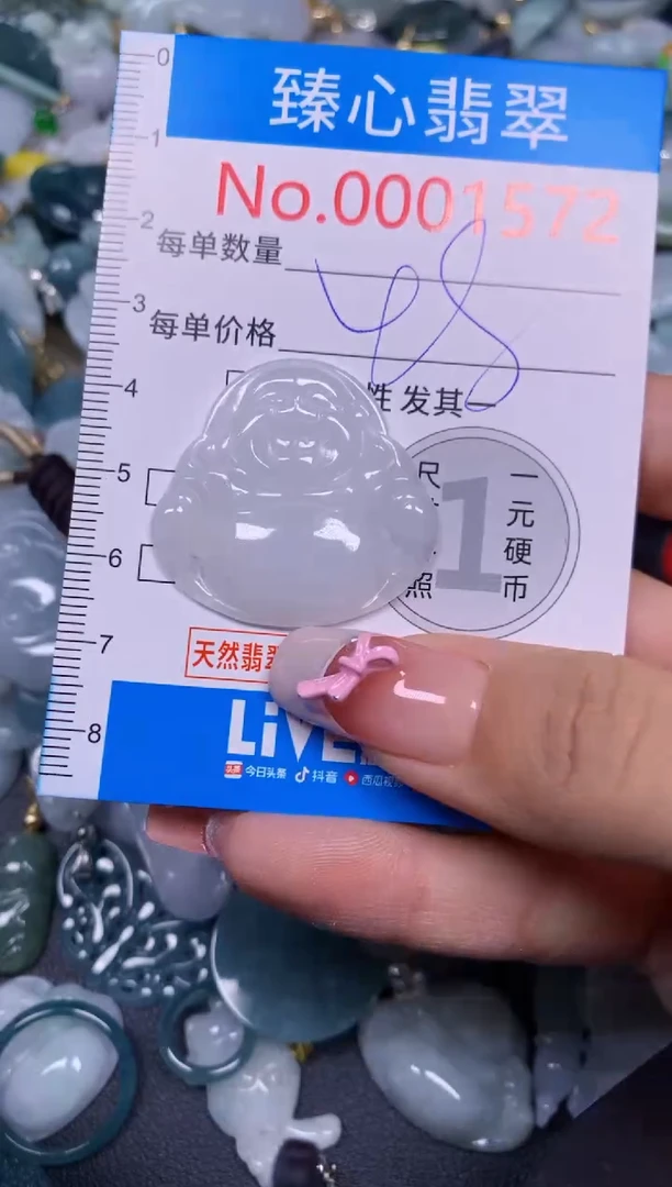 【闪购商品】翡翠颈饰未镶嵌含绳0001572