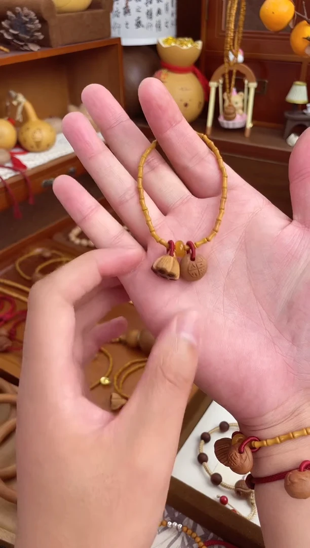 竹节手串一物一拍好运连连款