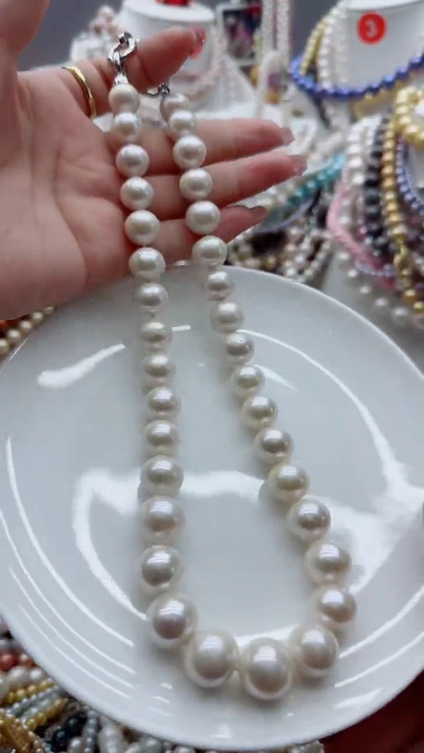 淡水珍珠未镶嵌颈饰1
