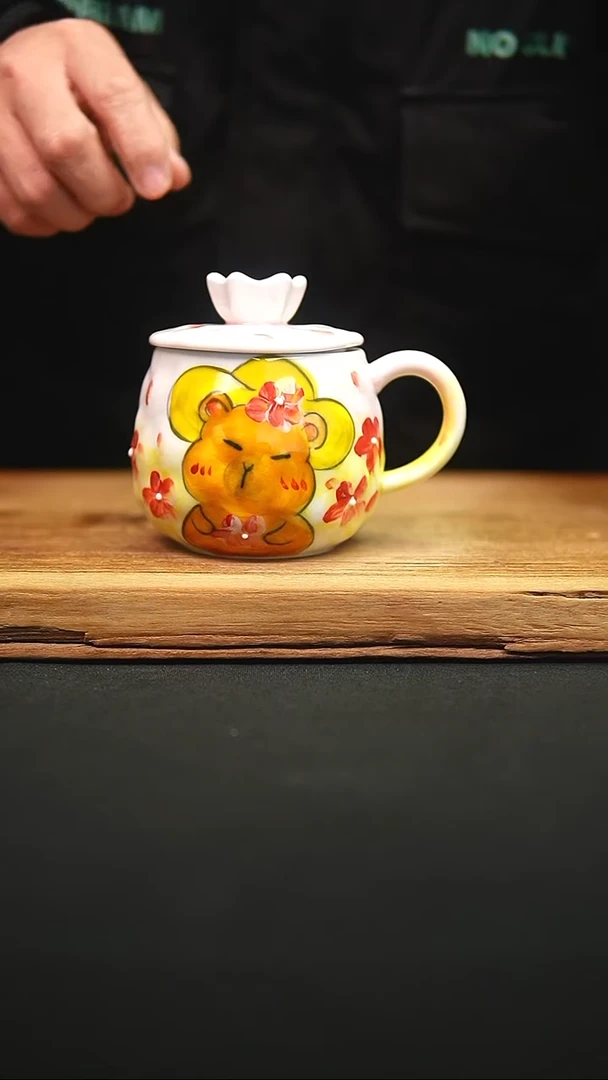 @@陶园瓷舍@@纯手工手绘@高温釉下彩