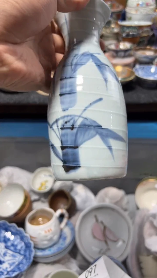瓷片马*灵夏目海外回流瓷器中古品。