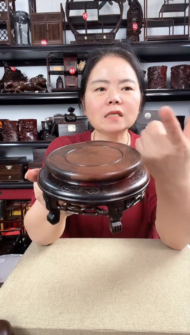 木961瑕疵老李红木工艺品