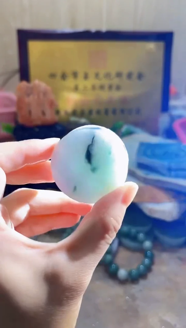 翡翠挂件未镶嵌A货丫丫璀2877