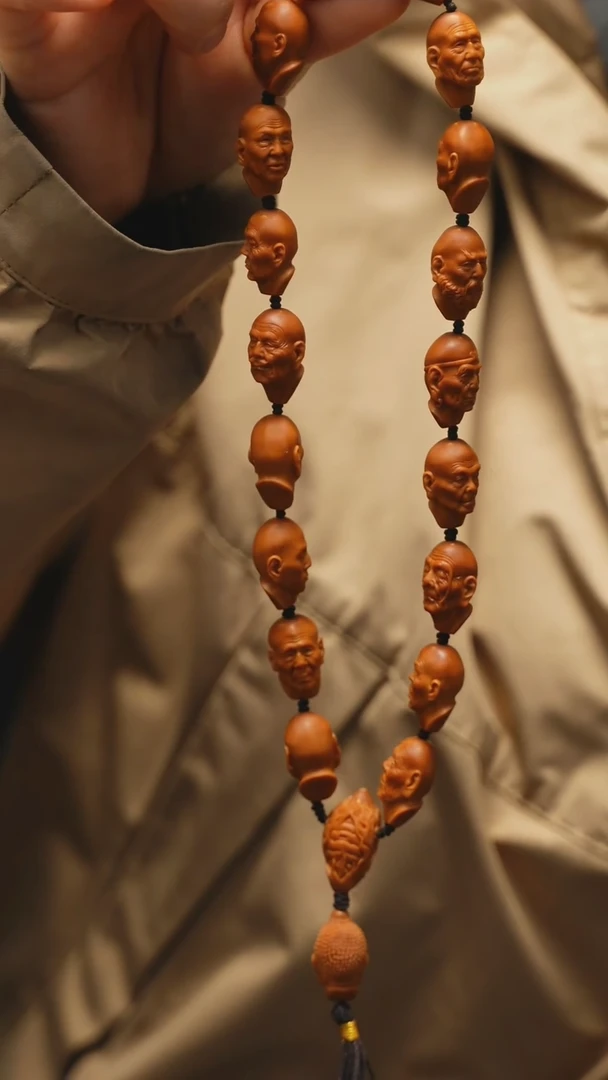 【闪购商品】橄榄核其他小籽写实罗汉【可手持可脖挂】