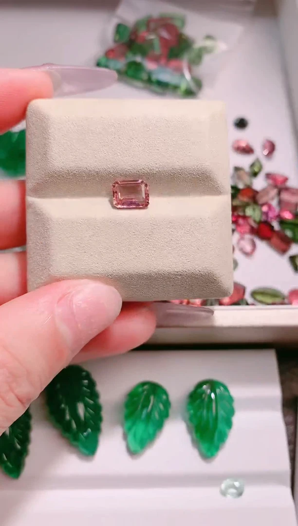 未镶嵌珠宝半成品碧玺1.57ct
