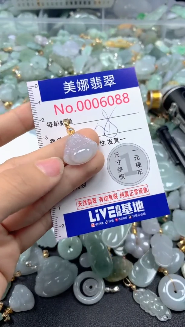 颈饰未镶嵌翡翠6088