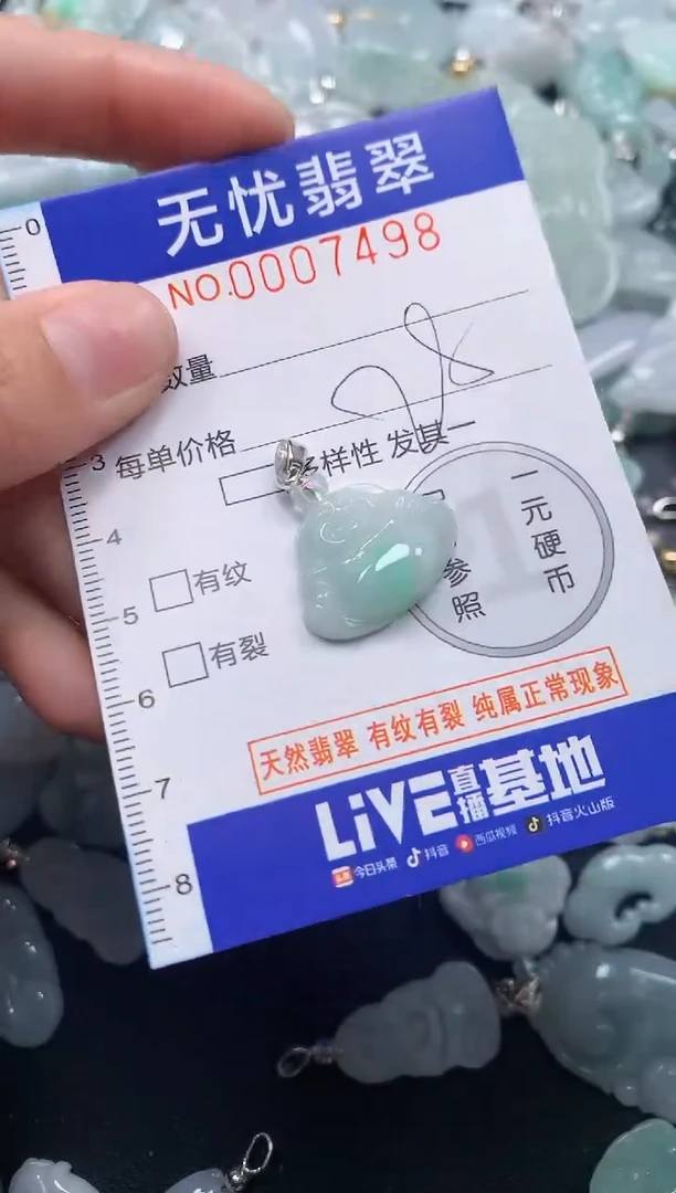 颈饰未镶嵌翡翠7498