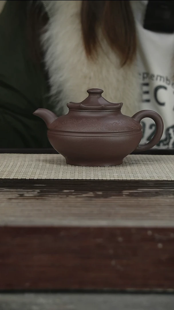 茶壶紫砂17号高工方，360CC