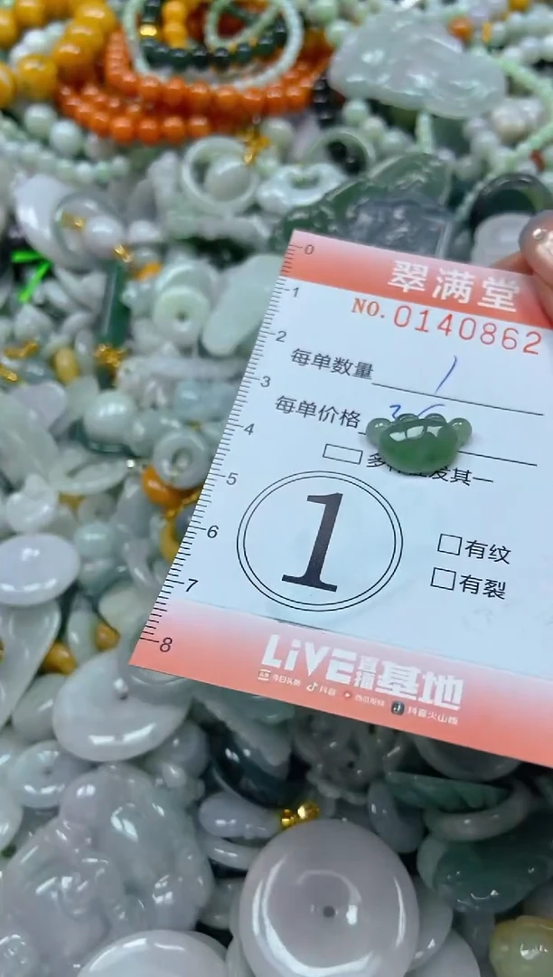 翡翠未镶嵌颈饰闪购0140862