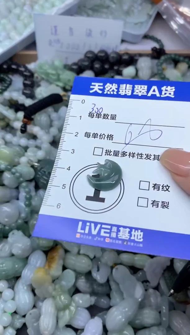 颈饰未镶嵌翡翠天然翡翠A货批量多样性发一件