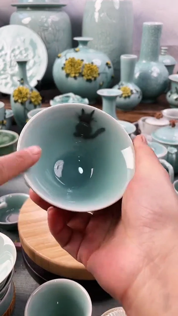 【闪购商品】抽奖 特价 微瑕 慧仙青瓷 不退不换