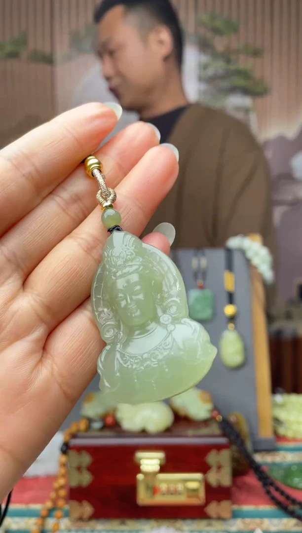 未镶嵌和田玉挂件拍一发一