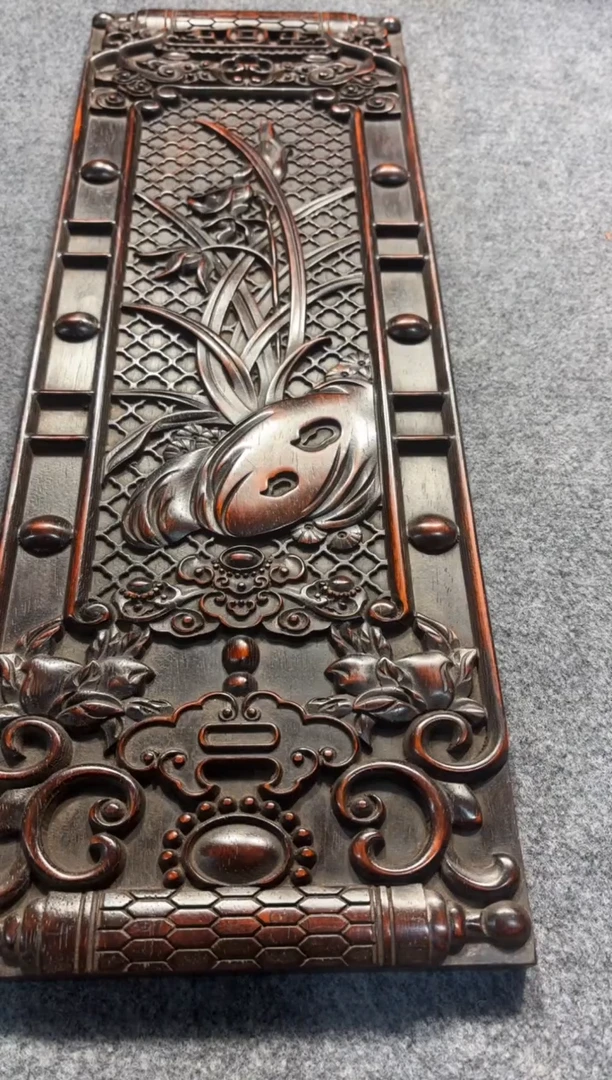 【闪购商品】花梨木类拆件雕刻板 以直播间截图为准D302