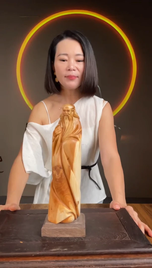 柏木（崖柏）手工摆件,先抢先得! 编号:50