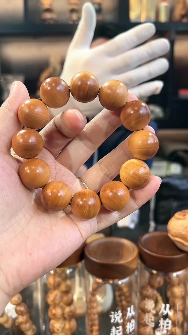 【闪购商品】崖柏2.0黑油蚕丝圆珠单圈