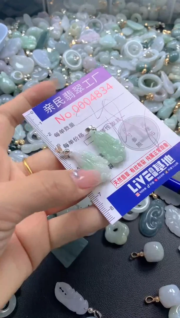 颈饰未镶嵌翡翠4834