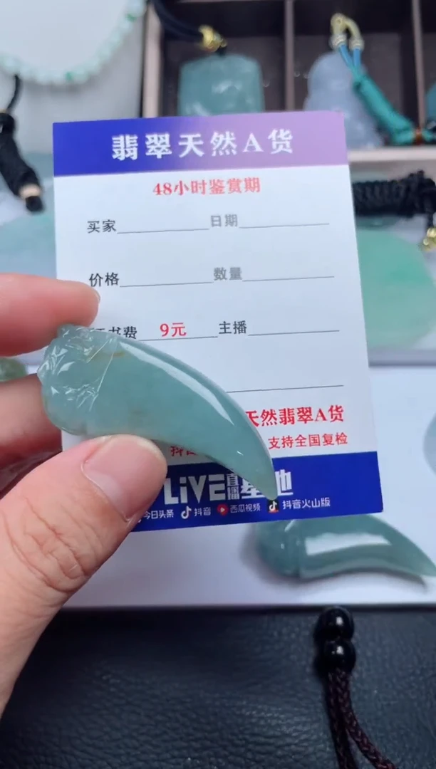 翡翠未镶嵌颈饰