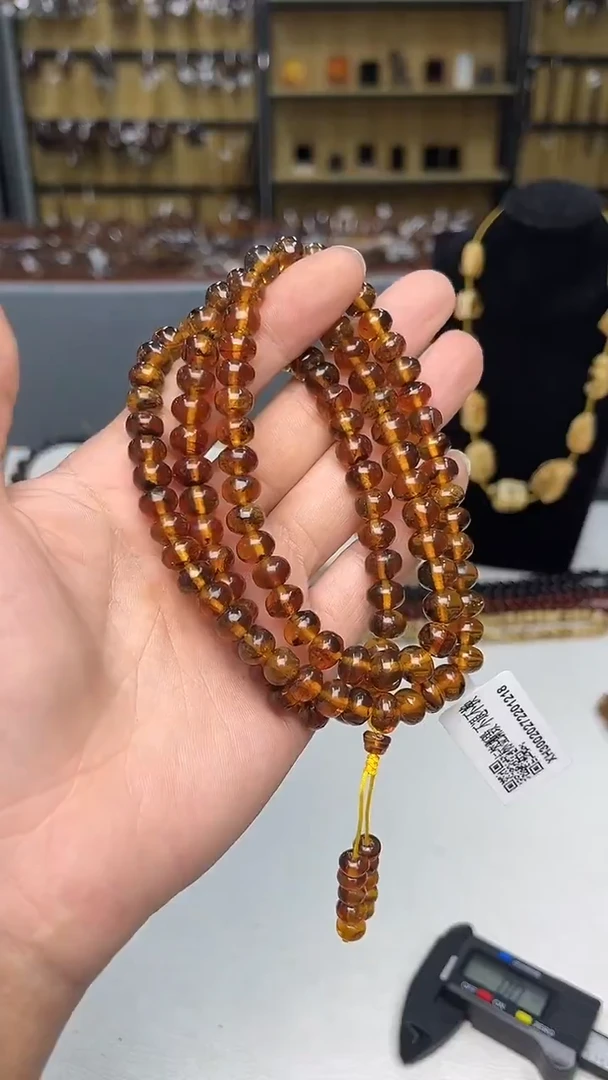 裸石琥珀未镶嵌抚顺琥珀8+金珀多样性发其一