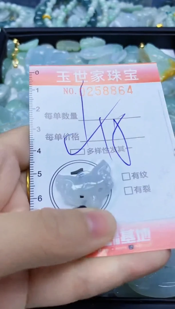 翡翠未镶嵌颈饰闪购0258864多样性发其一