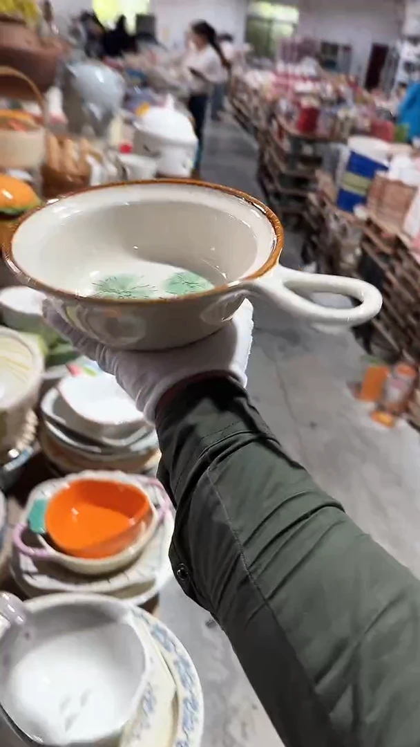 陶瓷手柄碗 微瑕凑满20元包邮
