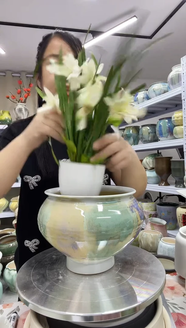 口16.3     【   陶瓷花盆9.5   】