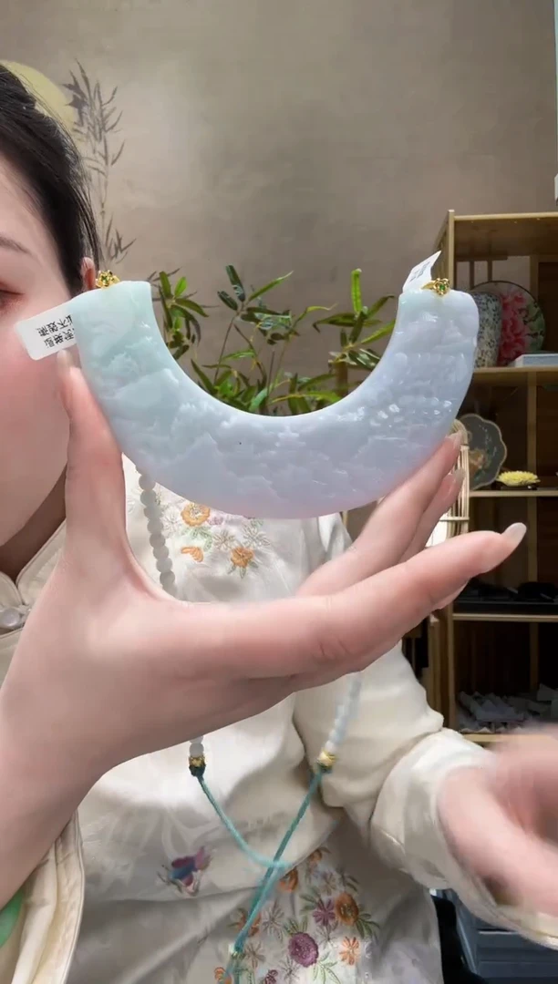 【闪购商品】翡翠耳饰未镶嵌吊坠