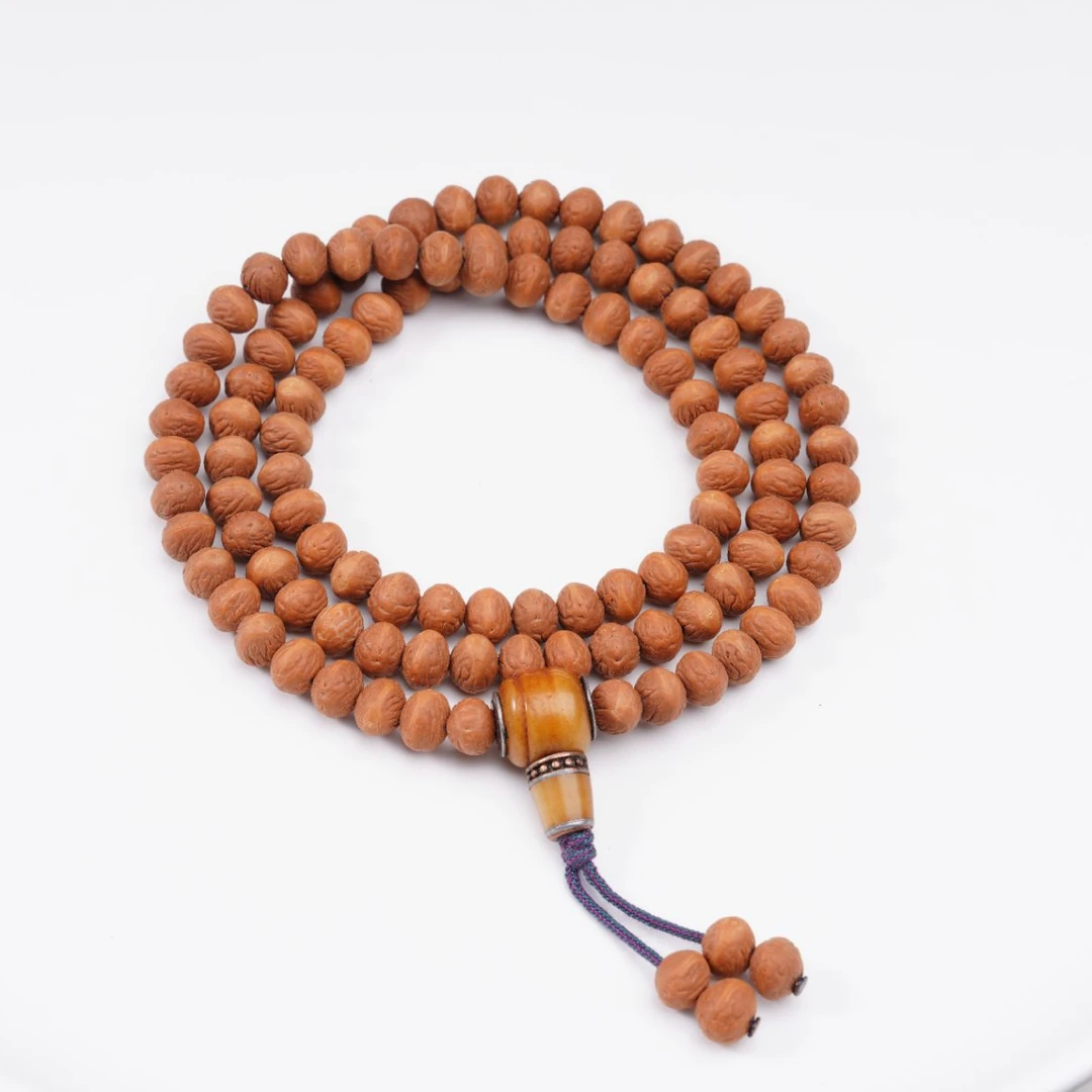 【子曰造物●禅心】天启国产小凤眼酸枣核菩提长串文玩佛珠