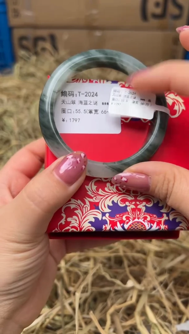未镶嵌手镯石英质玉T-2024