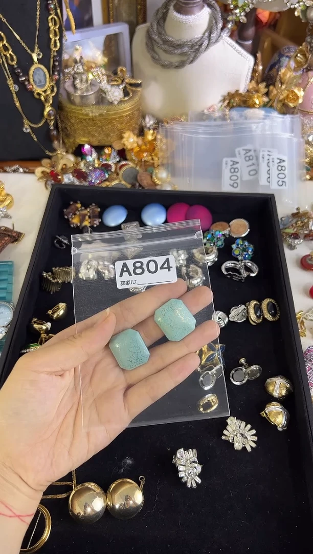 合金无铜合金804 中古首饰都有瑕疵 请看好在拍！