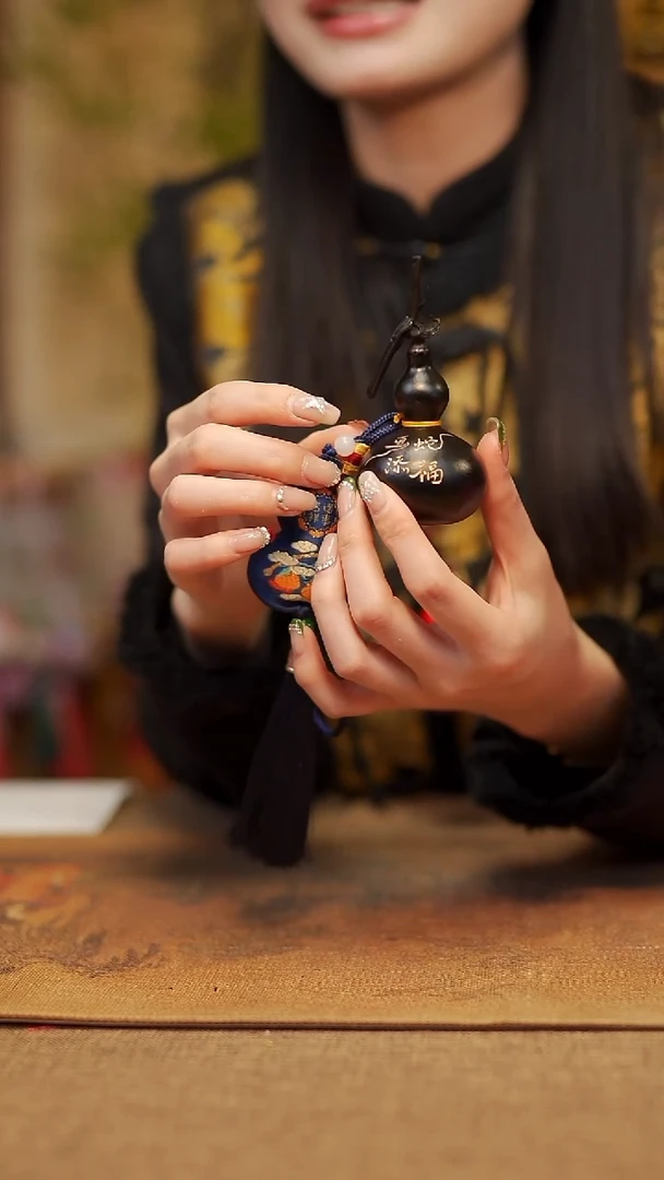 【闪购商品】585宴禾堂天然漆艺小葫芦--58
