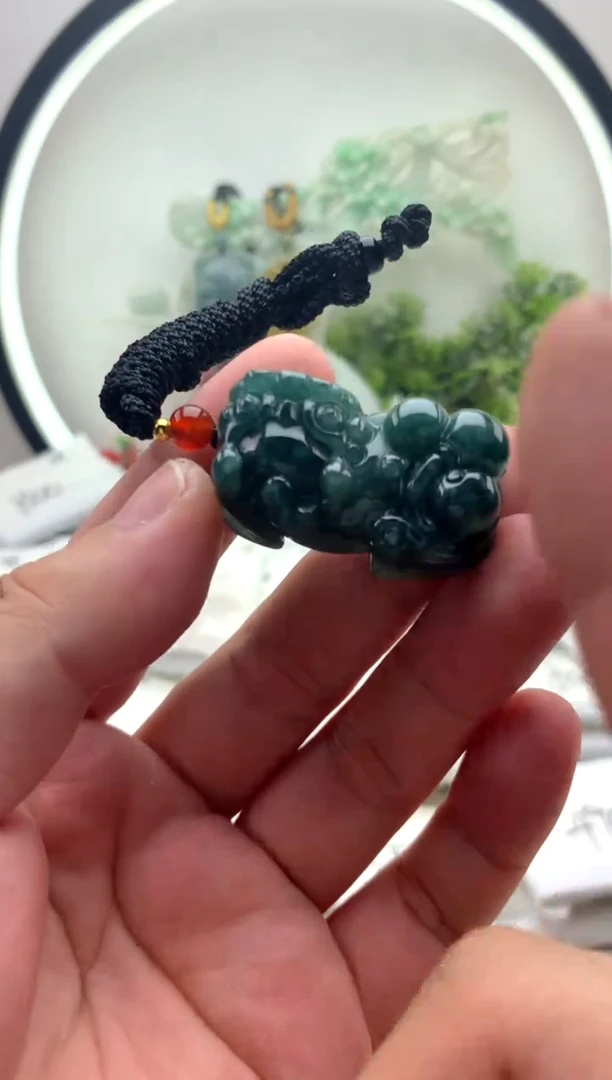 颈饰未镶嵌翡翠貔貅y