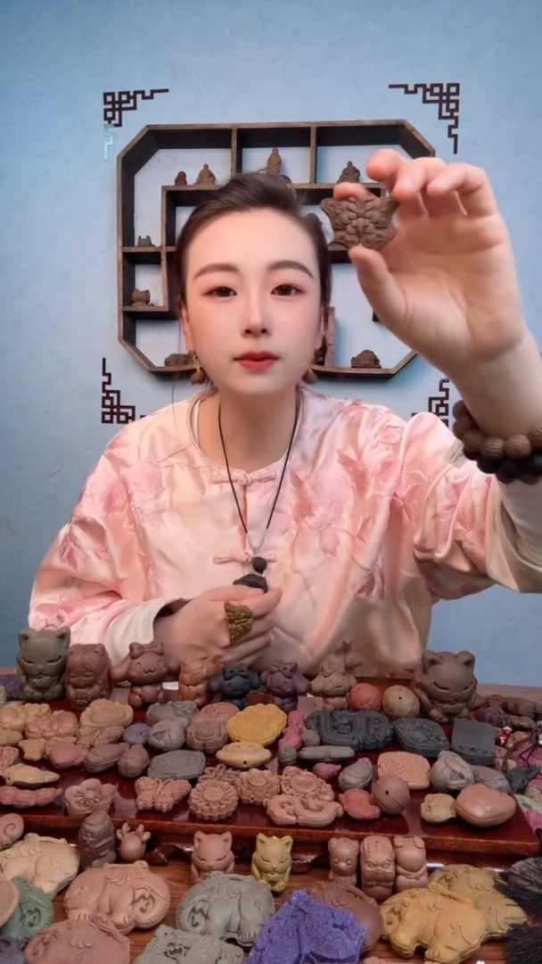 【闪购商品】泥塑瑕疵静心玫瑰蝴蝶