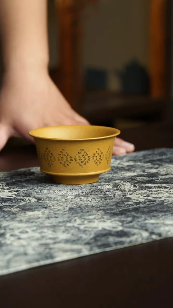 茶杯紫砂16号宜兴紫砂原矿作品100毫升