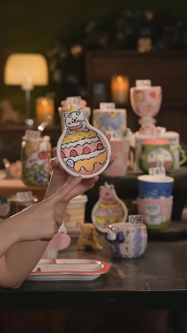 瓷片景德镇原创手作