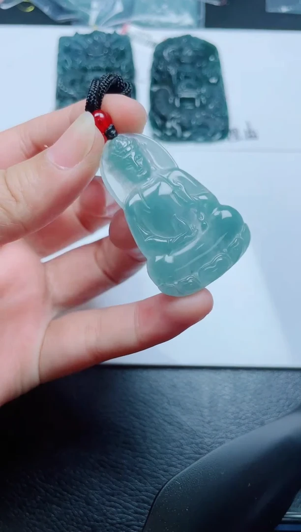 颈饰未镶嵌翡翠多样性发货随机发货-观音