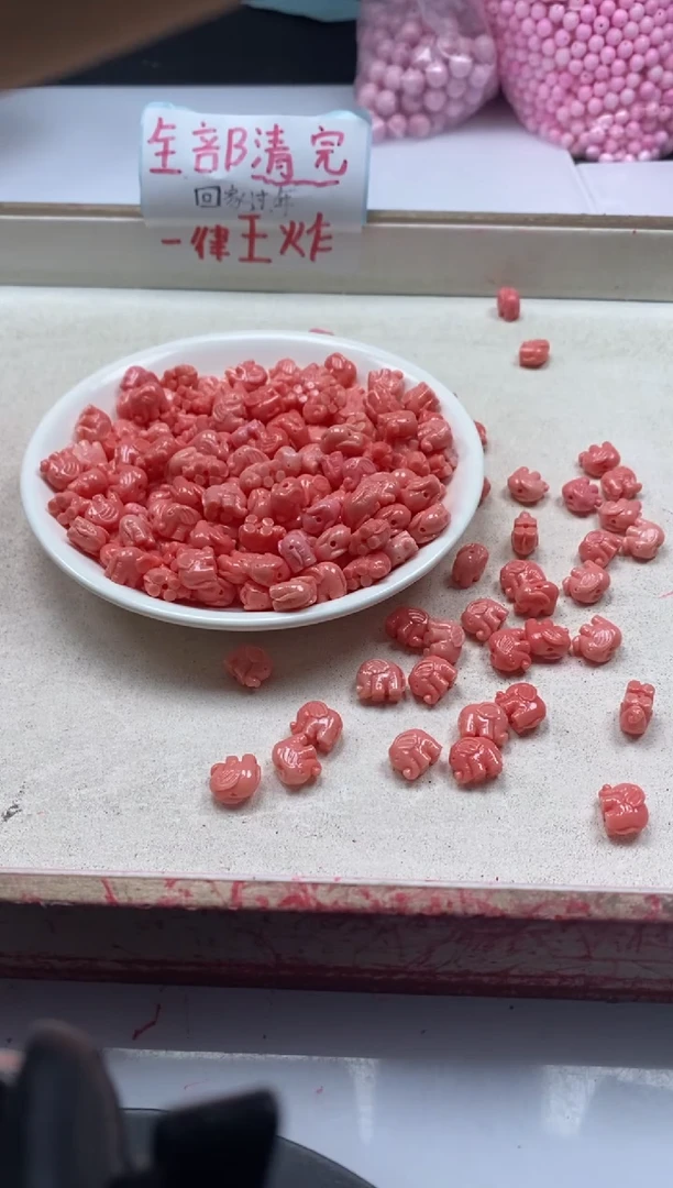 【闪购商品】拼合珍珠（马贝珠）颈饰未镶嵌x993女*王贝小象*6颗