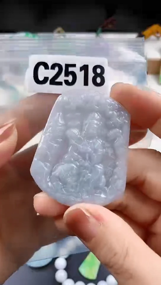 颈饰未镶嵌翡翠天然翡翠吊坠挂件