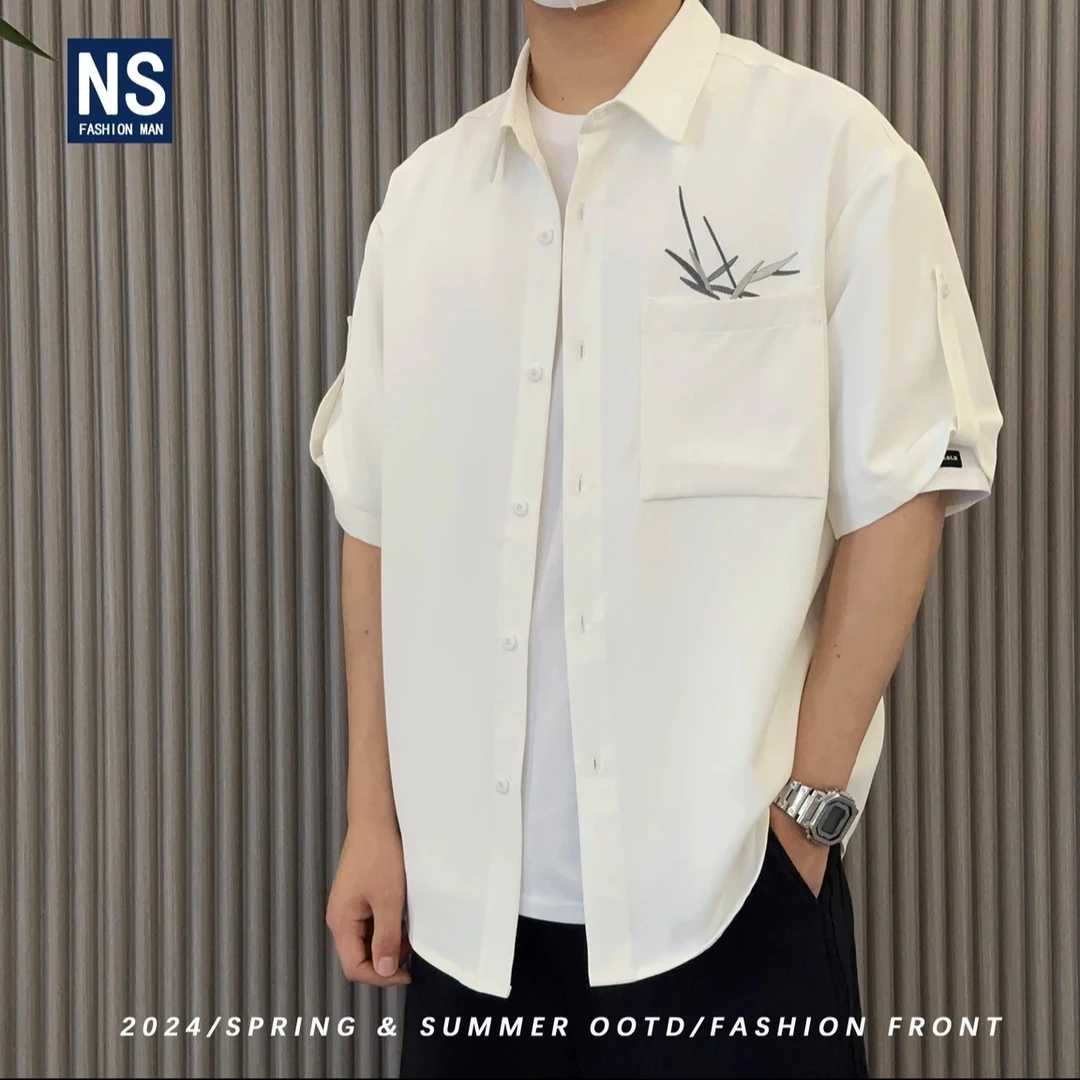 春夏新款短袖衬衣3329