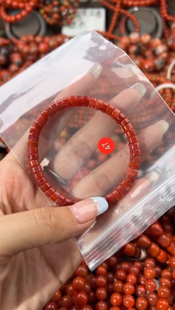 未镶嵌手串南红玛瑙6