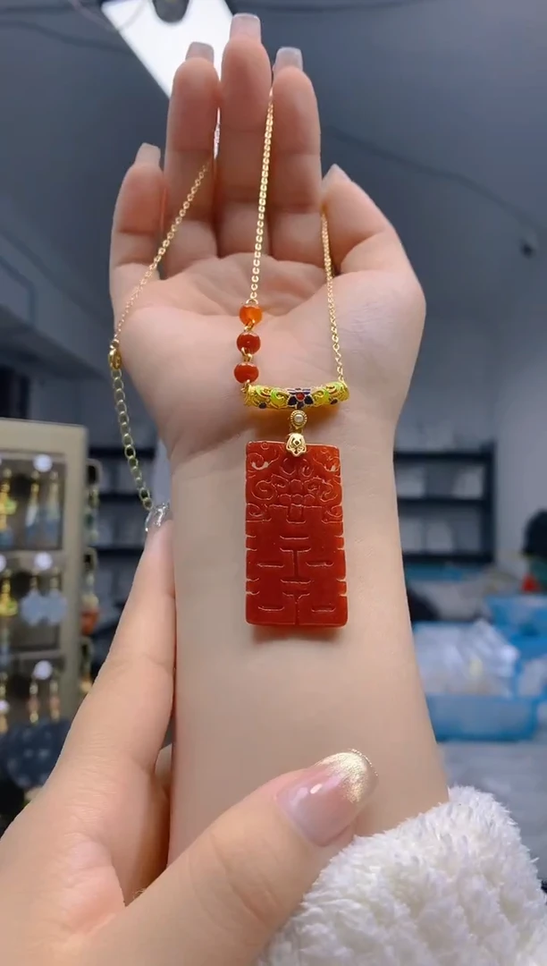 【闪购商品】翡翠耳饰合金210翡翠锁骨链