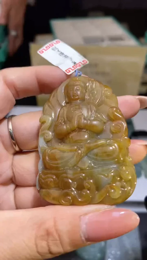 颈饰未镶嵌翡翠40357