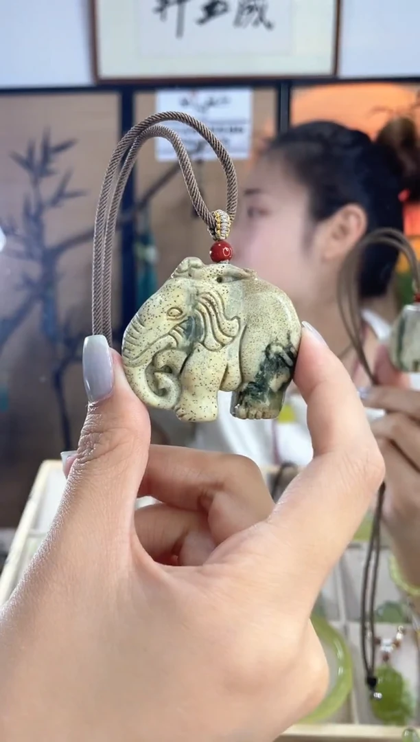 岫玉未镶嵌吊坠多样性发货其中发一